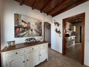 Recibidor de la Villa en calle del jable de Lajares.