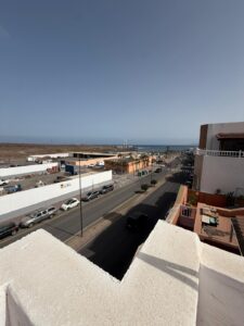 Excelentes vistas al mar desde el piso de Corralejo