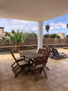 Terraza de la villa de Casa Vieja