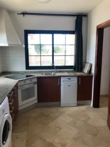Cocina de la villa Casa Vieja en La Oliva