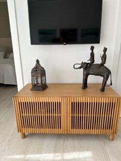 Detalle decoración del apartamento en el centro de Corralejo