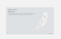 Mapa isla de Fuerteventura